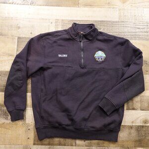 5.11 Tactical Job Shirt 2.0 1/4 Zip Men’s XL Black Fire Dept Embroidered